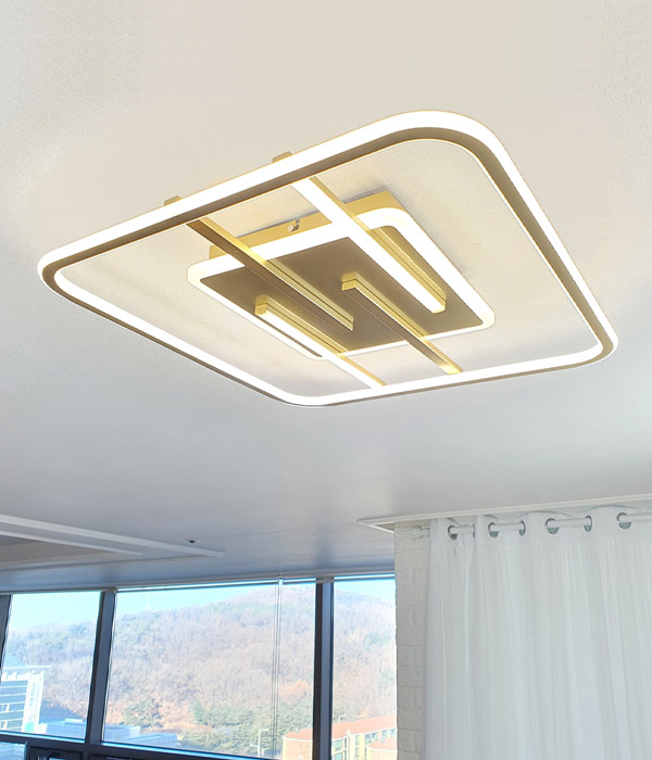 패시어사각 LED방등 안방전등 (50W 80W)