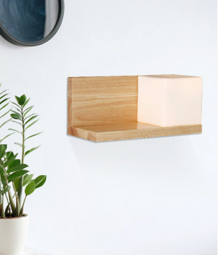 큐니 1등 벽등 LED벽등 벽무드등 (우드)